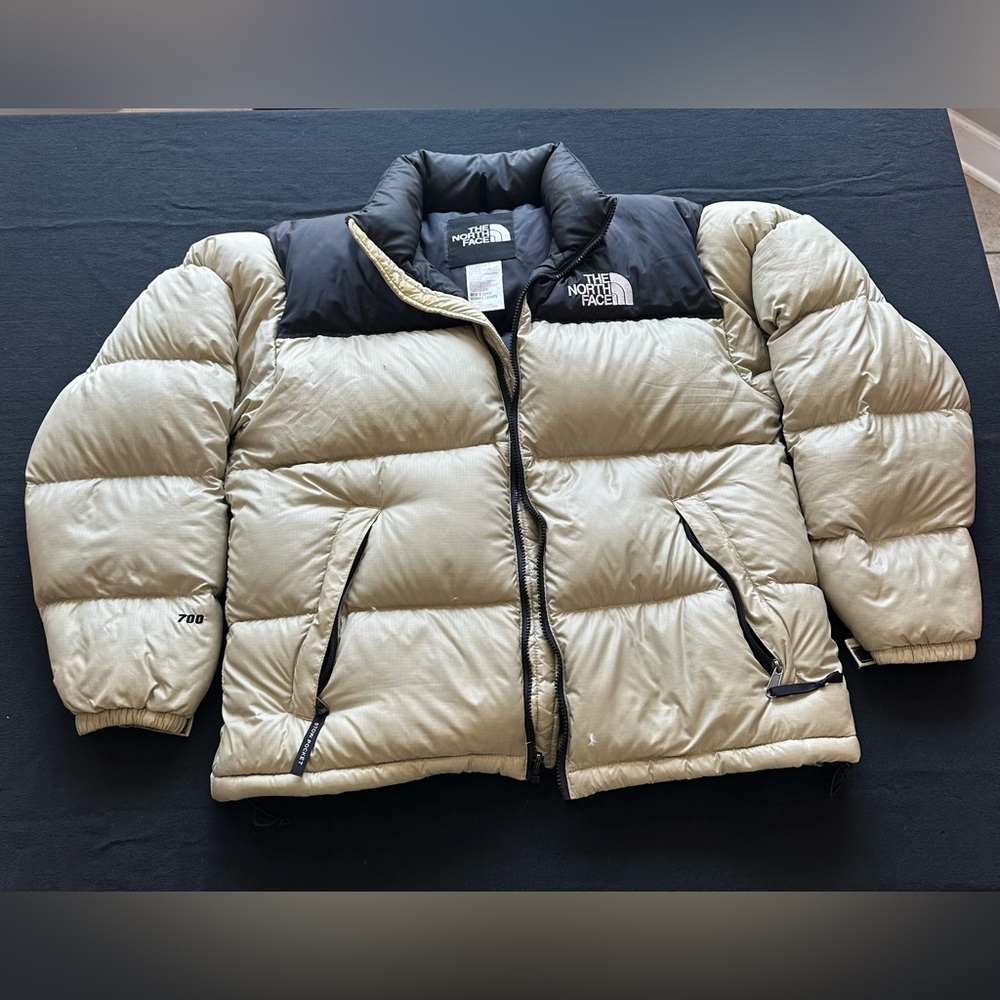 North Face 96 Retro Nuptse 700 Down Mens Puffer Jacket Coat Vintage